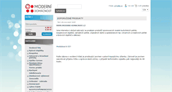 Desktop Screenshot of moderni-domacnost.cz
